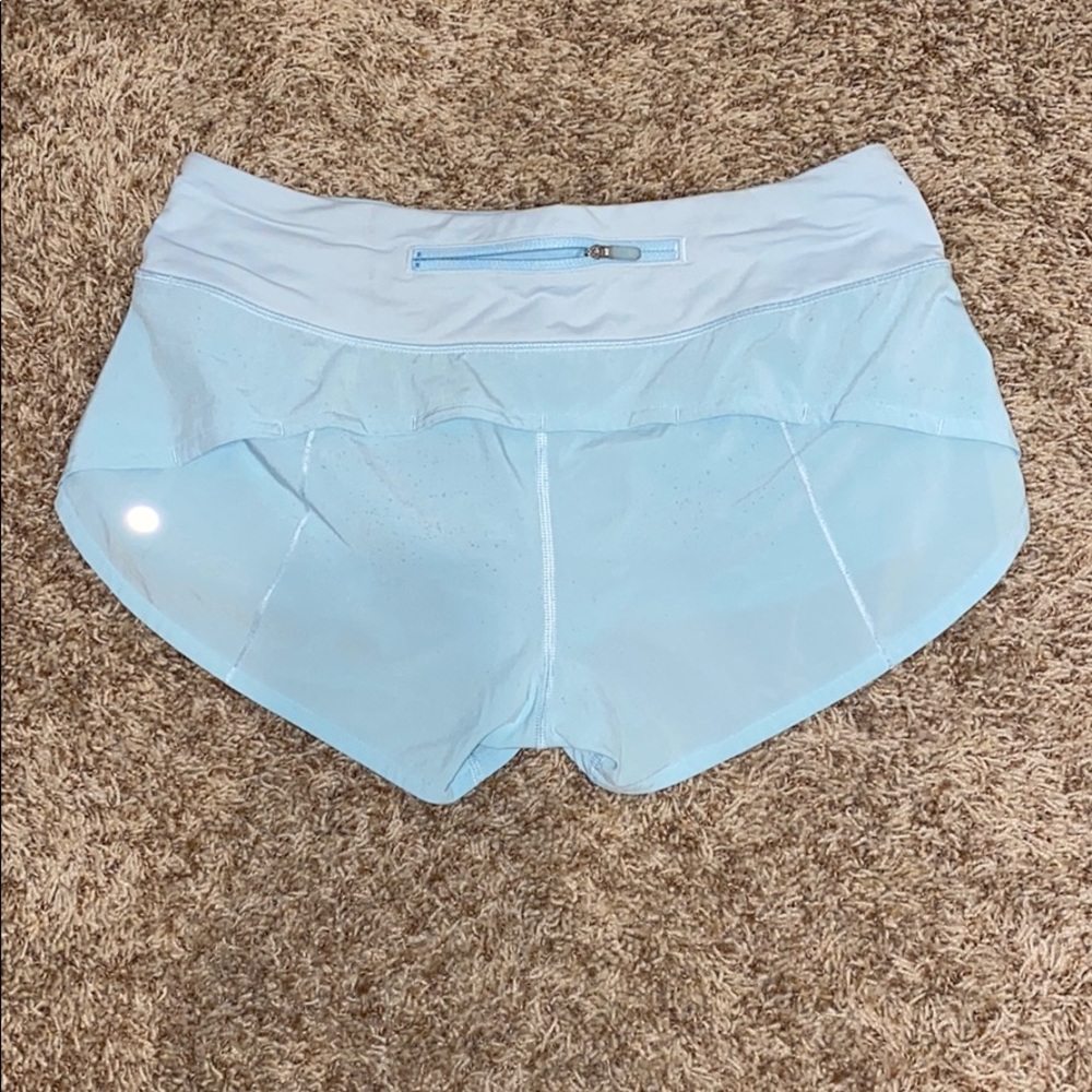 Light blue lulu shorts